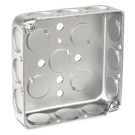 4 inch square deep electrical box|shallow 4x4 electrical box.